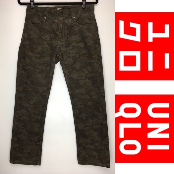 uniqlo camo pants